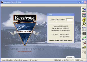 Click to view a brief introduction to Keystroke Point Of Sale.