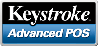 Image of the Keystroke Advanced POS logo.