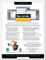 Keystroke Express POS Software Flyer