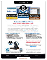 Image of the Keystroke Feature Highlights flyer.